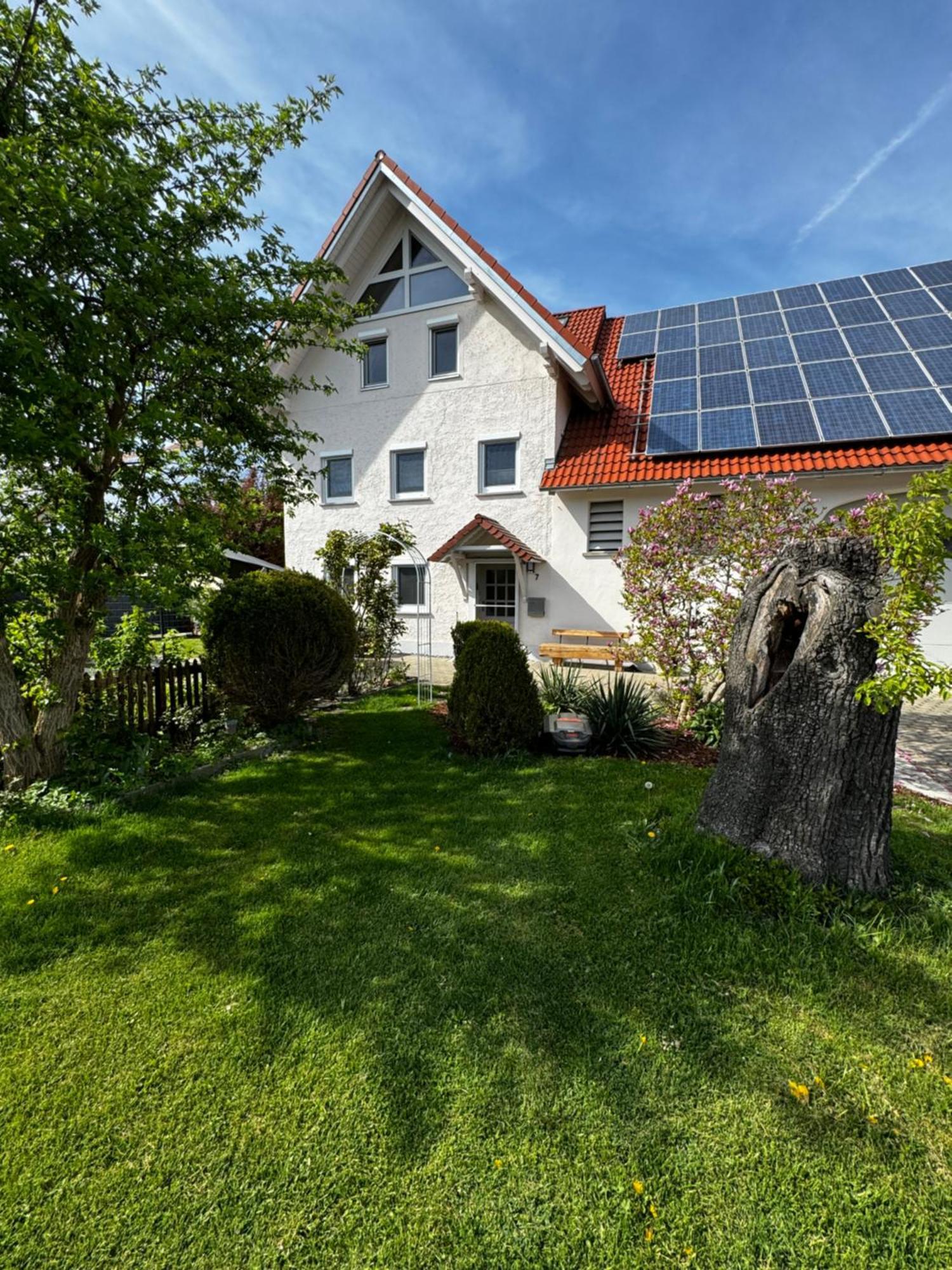 Gästezimmer Kirchdorf Unteropfingen Exteriör bild